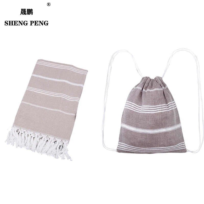 Soft Personalized Custom Beach Towel Bag