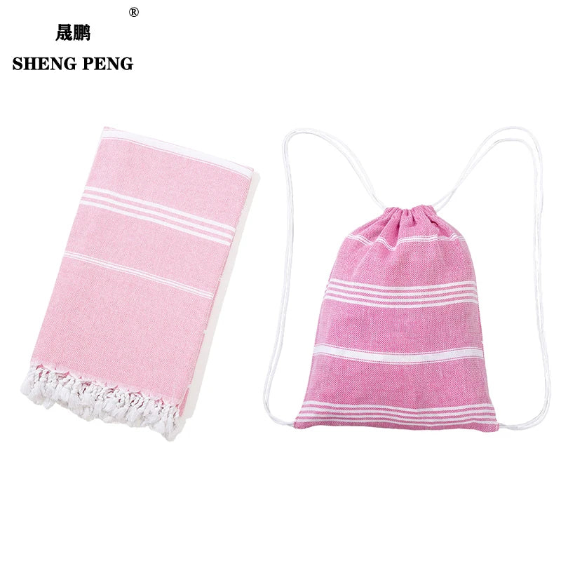Soft Personalized Custom Beach Towel Bag