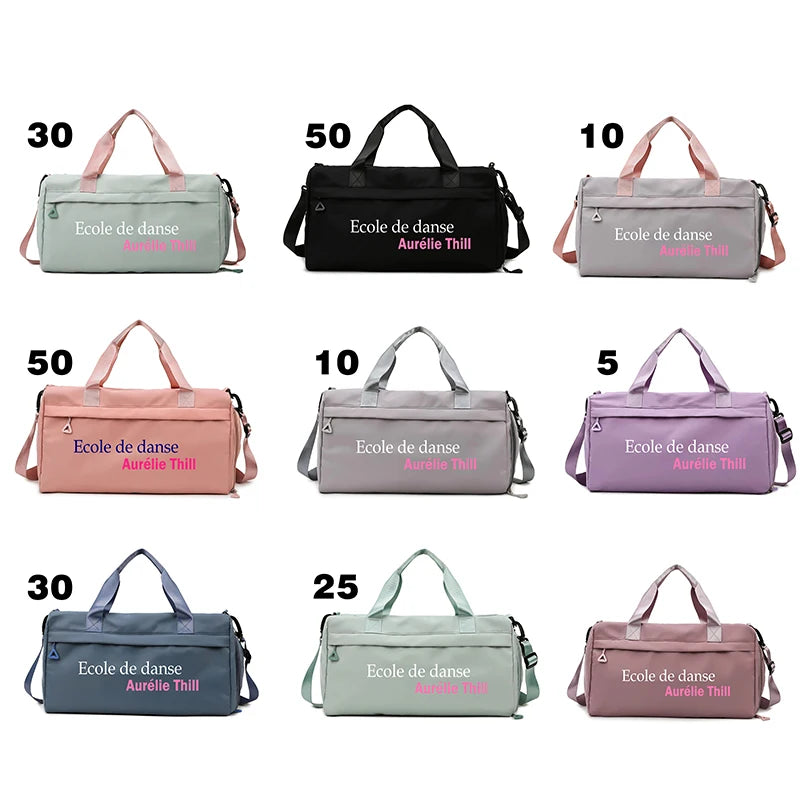 Custom Gym Bag Wet and Dry Travel
