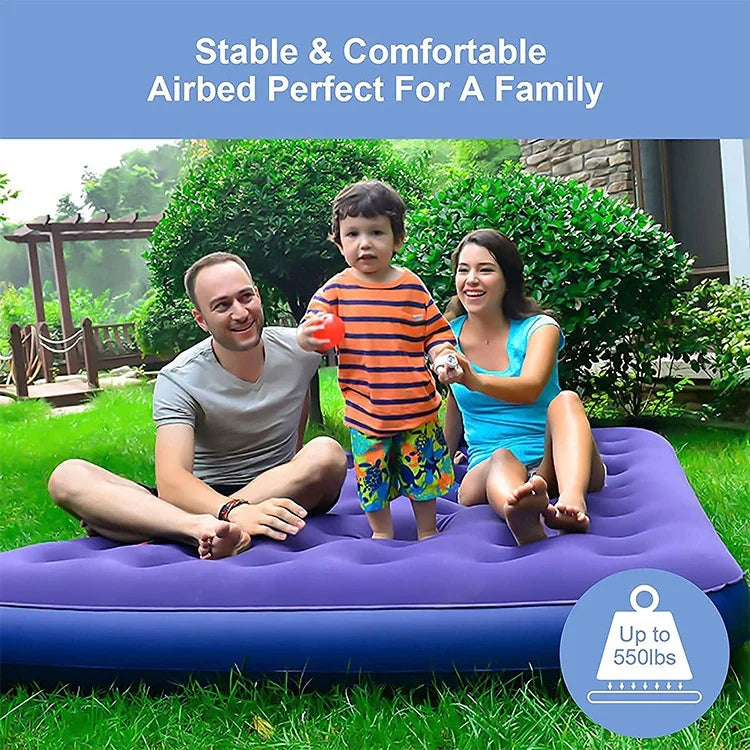 Double Size Air Mattress Inflatable Bed
