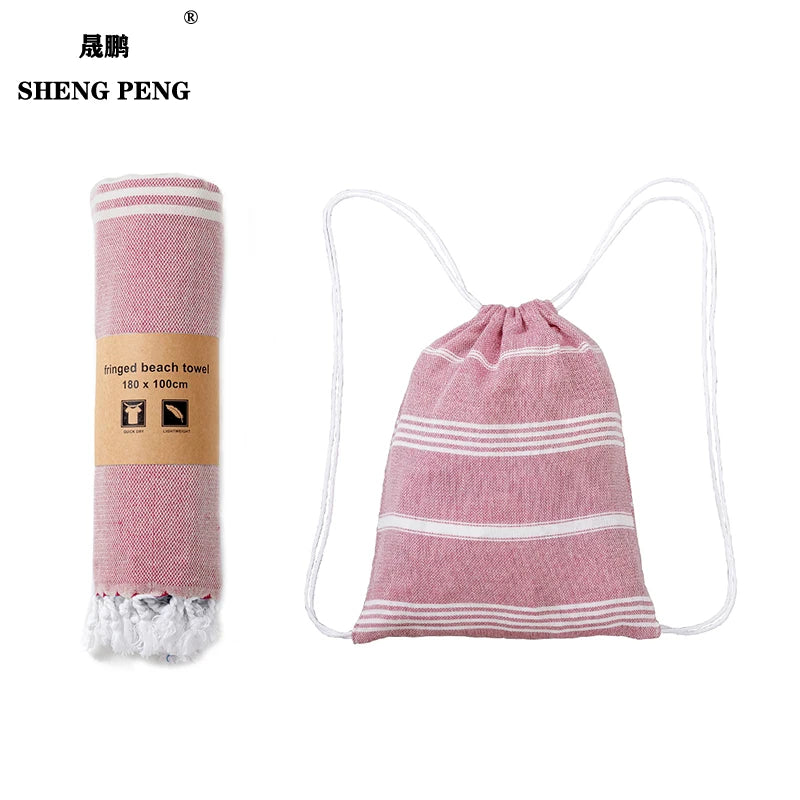 Soft Personalized Custom Beach Towel Bag