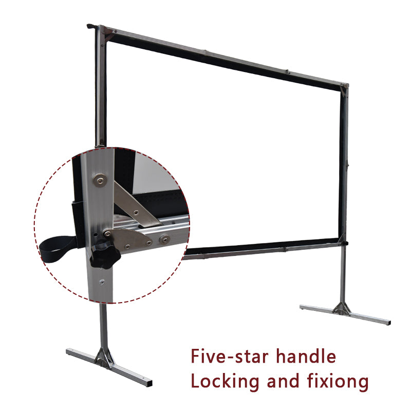 Fast Folding Outdoor Movie Projection Screen
