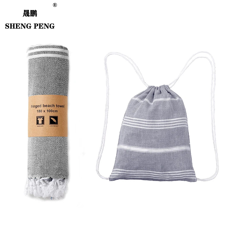 Soft Personalized Custom Beach Towel Bag