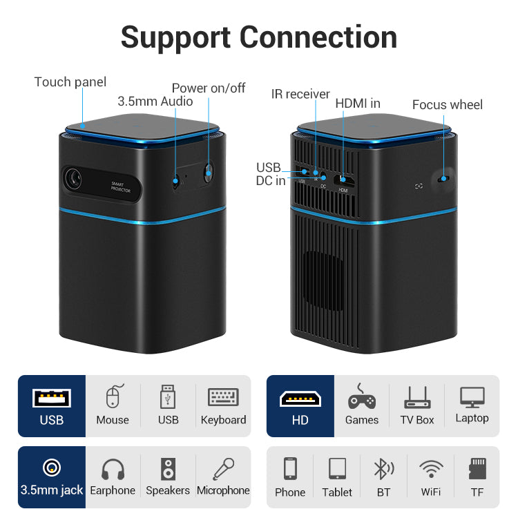 Home Theater Mini Outdoor Projector