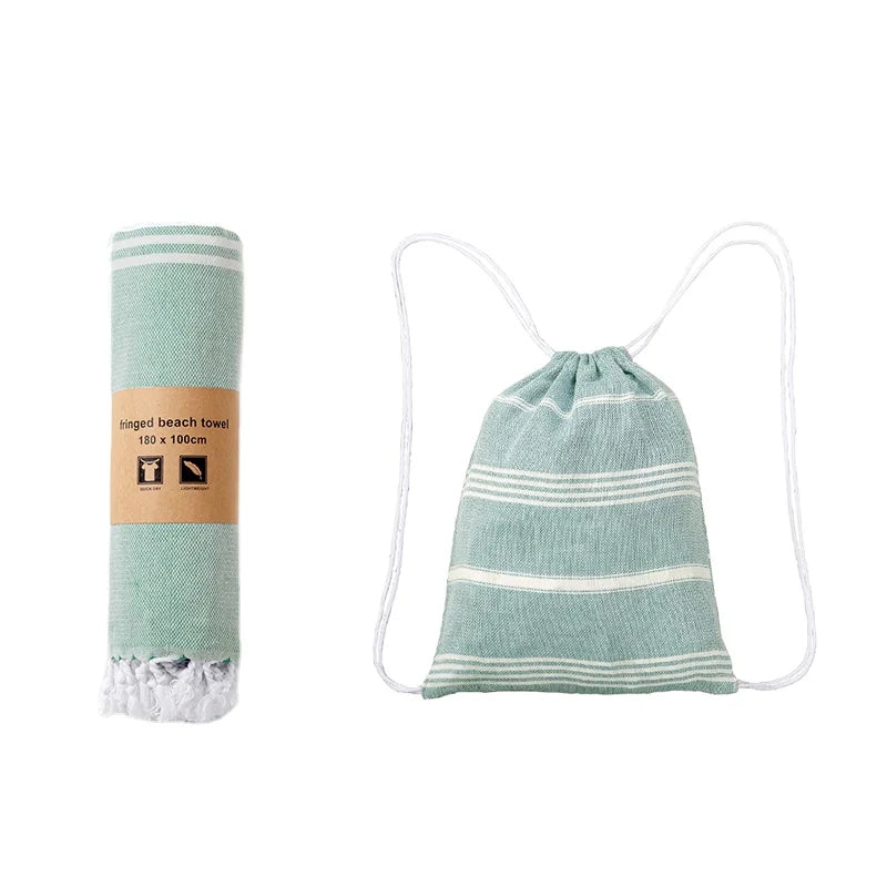 Soft Personalized Custom Beach Towel Bag