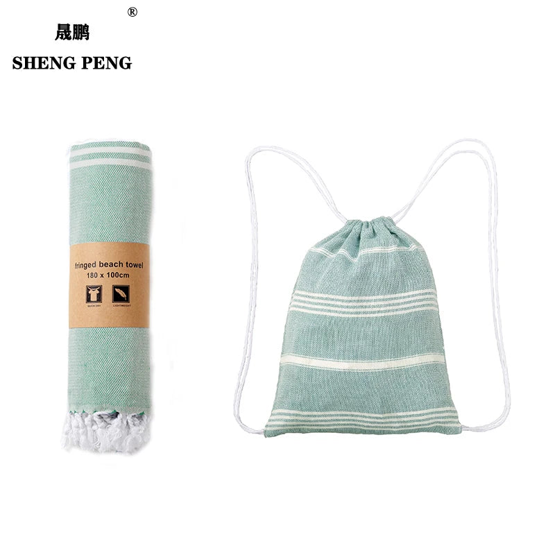 Soft Personalized Custom Beach Towel Bag