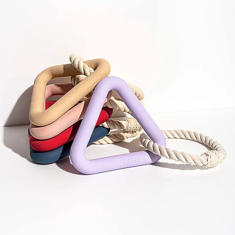 Multi-Color Eco Friendly Super Chewer Rope Tug Toy