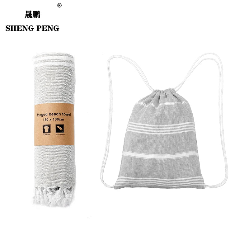 Soft Personalized Custom Beach Towel Bag