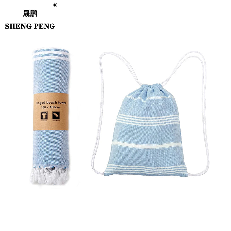 Soft Personalized Custom Beach Towel Bag