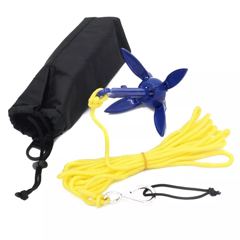 Universal Folding Anchor Aluminum Lightweight Small Watercraft Anchor