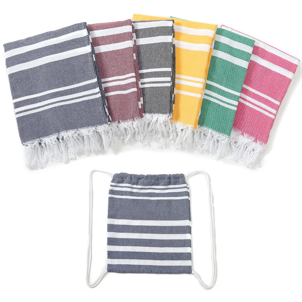 Soft Personalized Custom Beach Towel Bag
