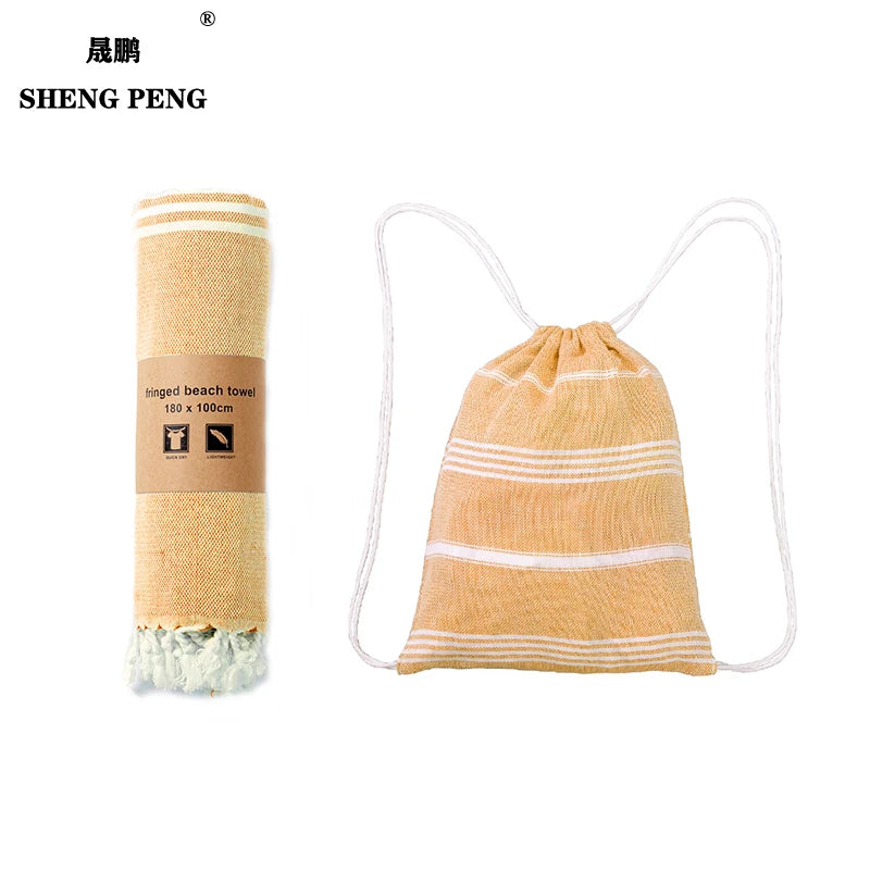 Soft Personalized Custom Beach Towel Bag