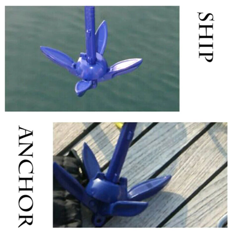 Universal Folding Anchor Aluminum Lightweight Small Watercraft Anchor
