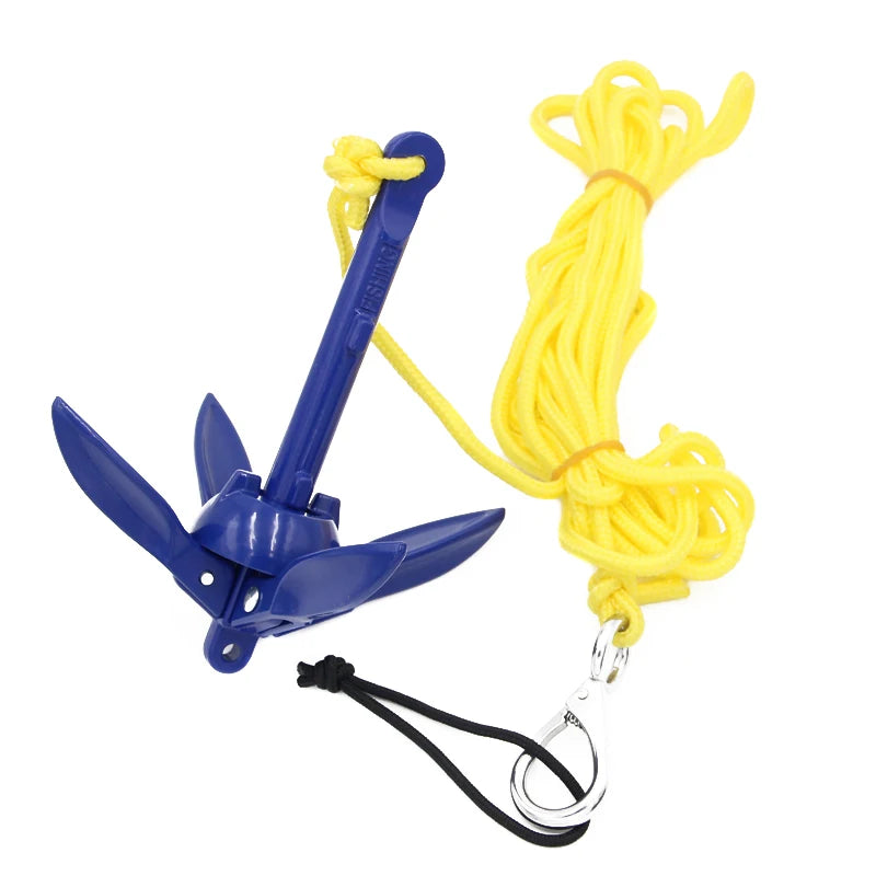Universal Folding Anchor Aluminum Lightweight Small Watercraft Anchor
