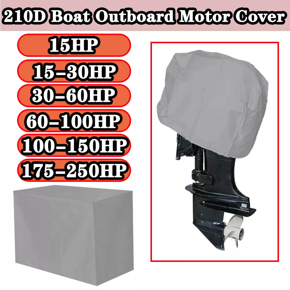 Boat Motor Cover Waterproof UV-Proof