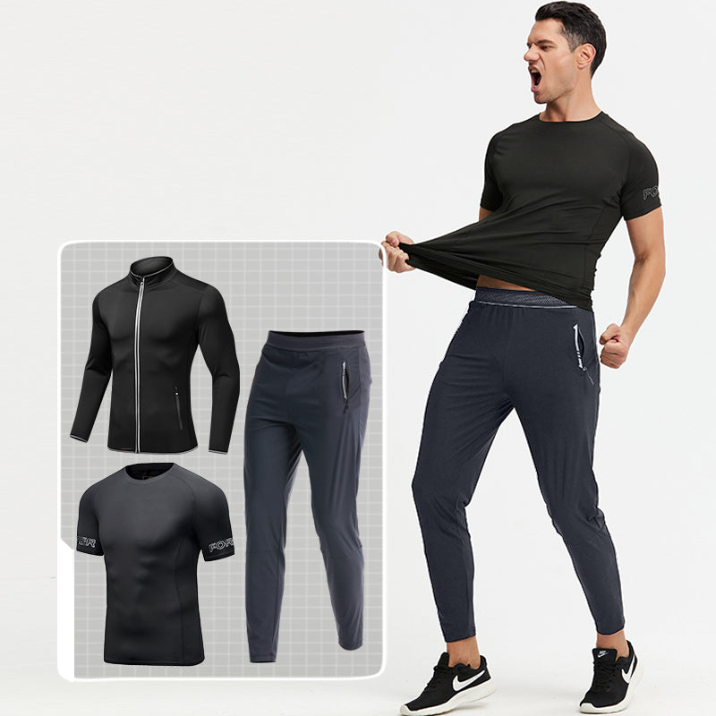 Custom Fitness Clothes 3 Piece Set