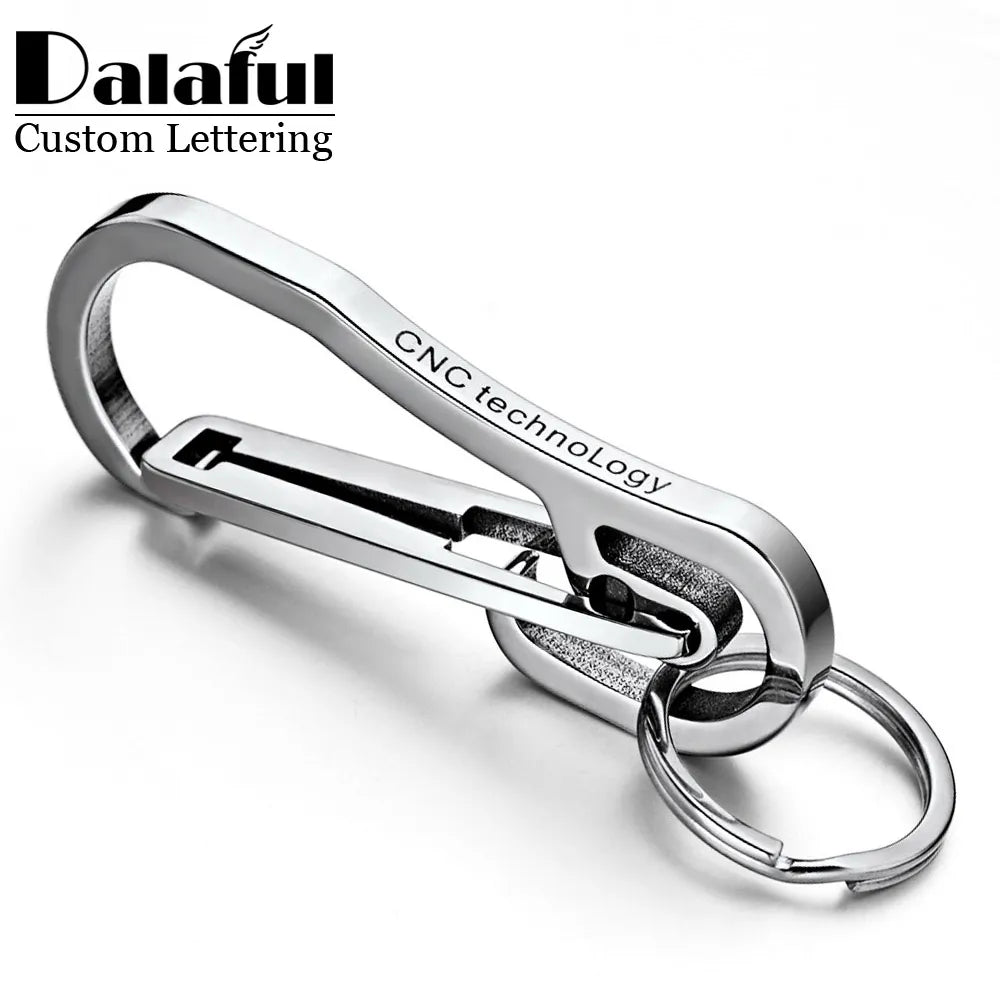 Custom Stainless Steel Keychain Lettering