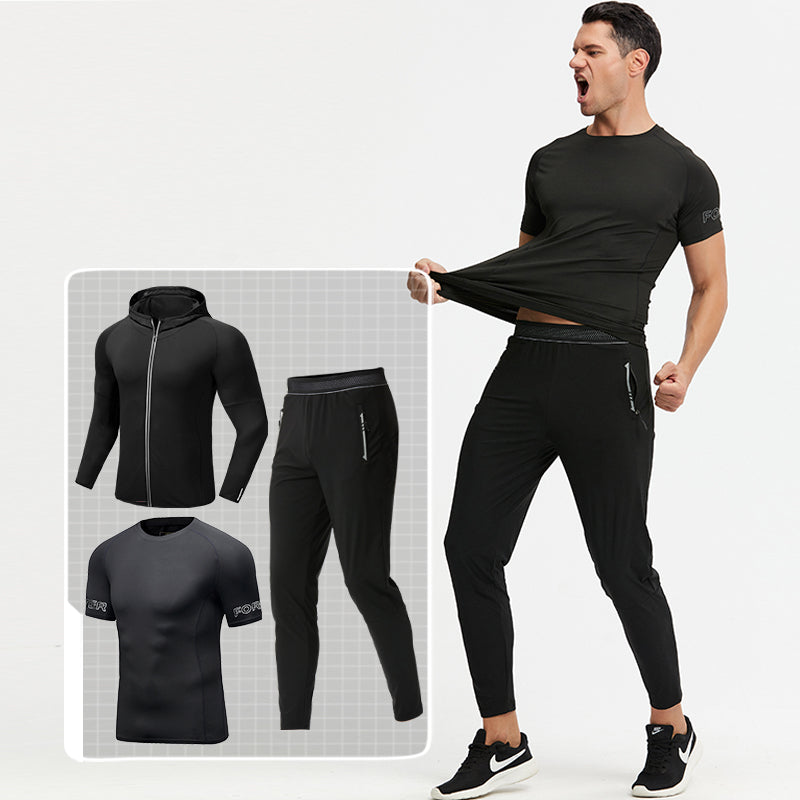 Custom Fitness Clothes 3 Piece Set
